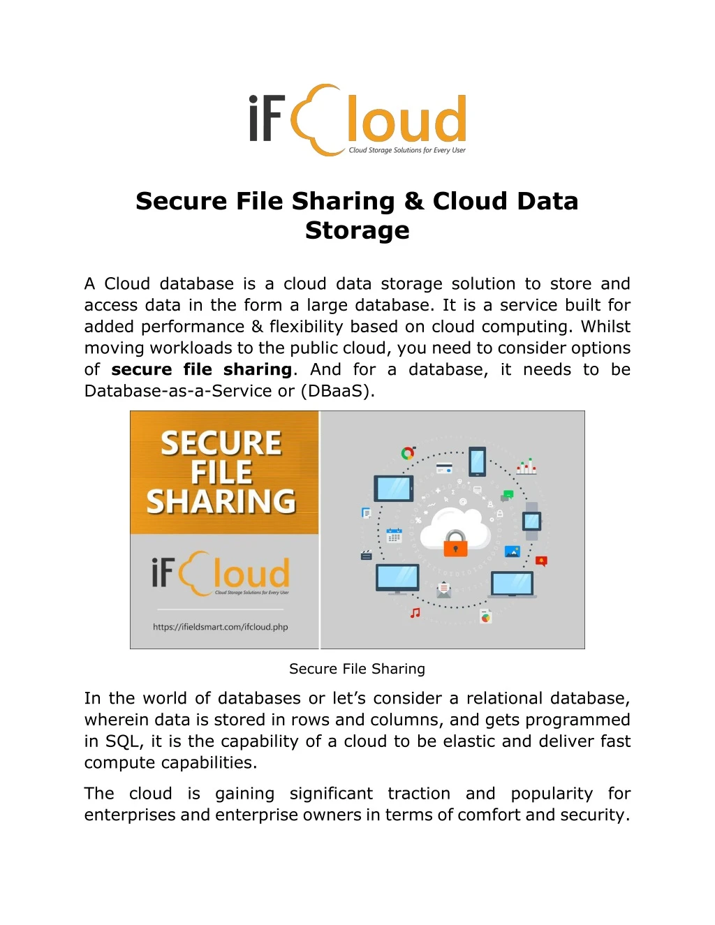 secure file sharing cloud data storage a cloud