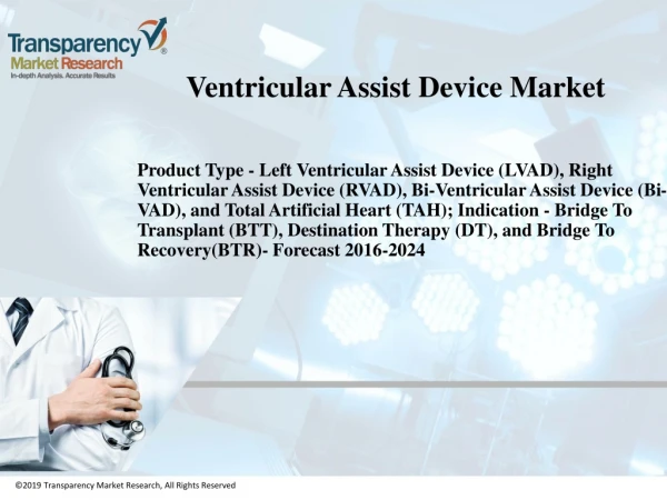 Ventricular Assist Device Market is Driven by Rising Incidence of Cardiovascular Diseases