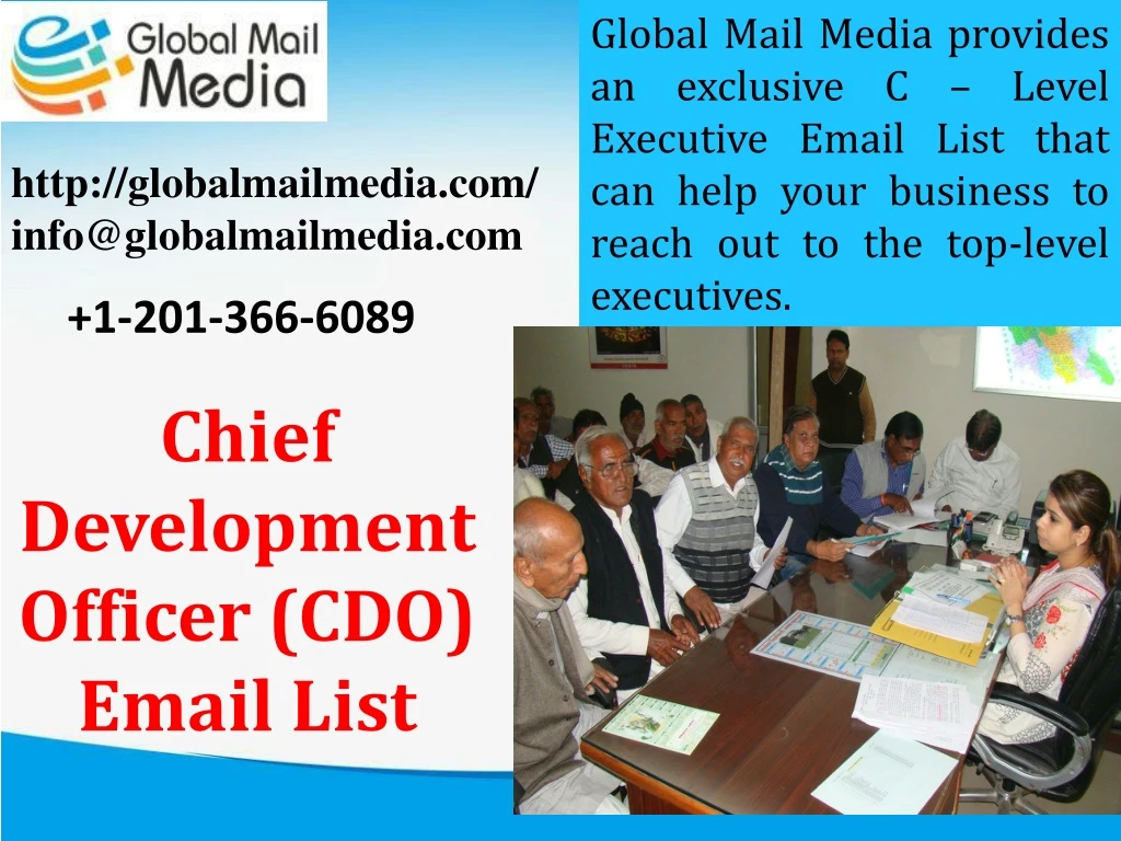 global mail media provides an exclusive c level