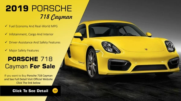 Porsche 718 Cayman Gts