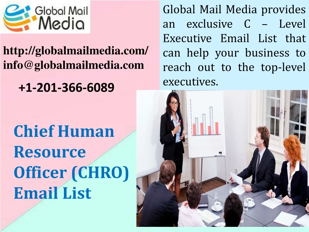 global mail media provides an exclusive c level