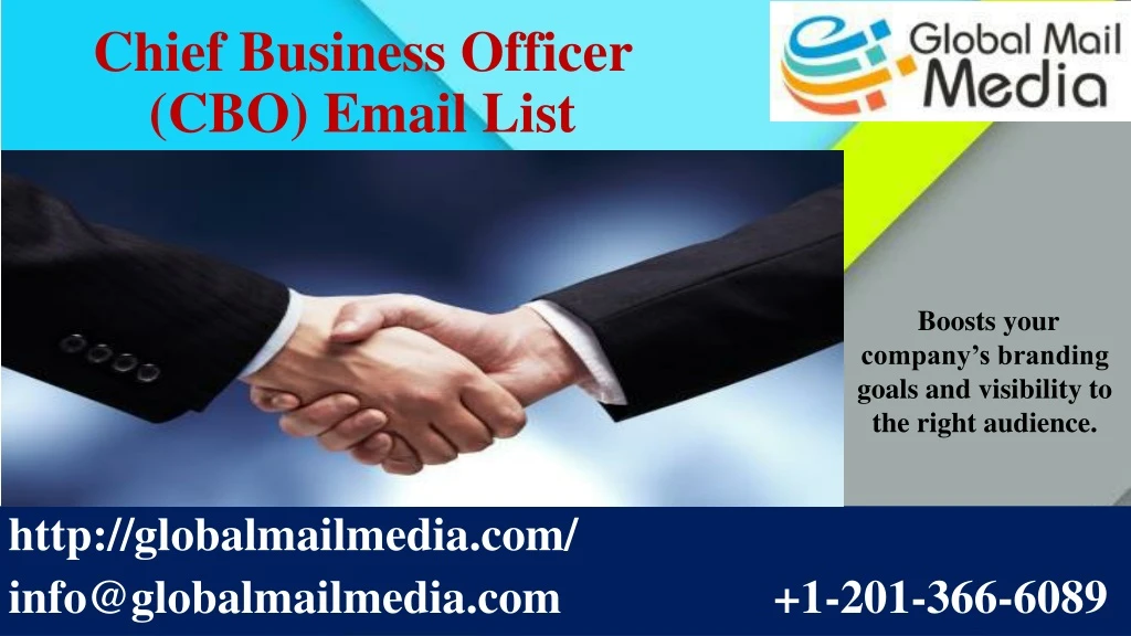 chief business officer cbo email list