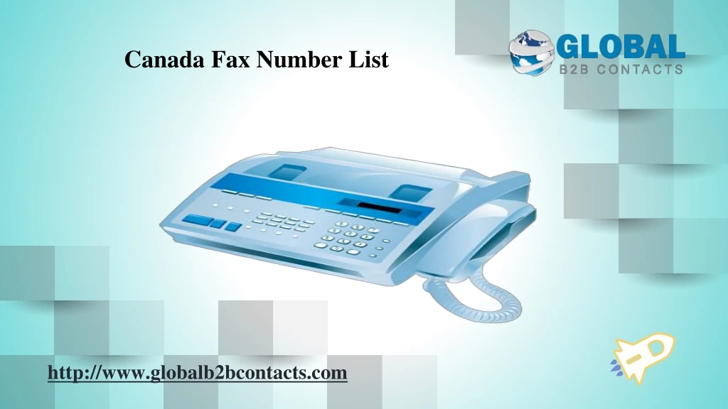 canada fax number list
