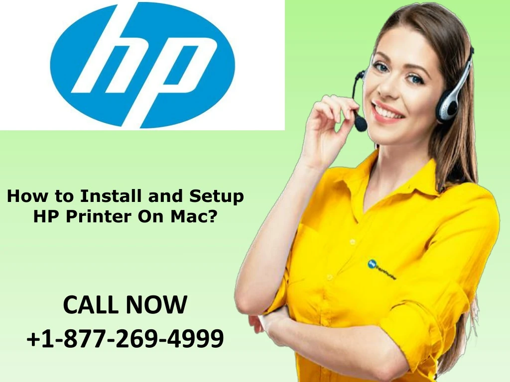 how to install and setup hp printer on mac