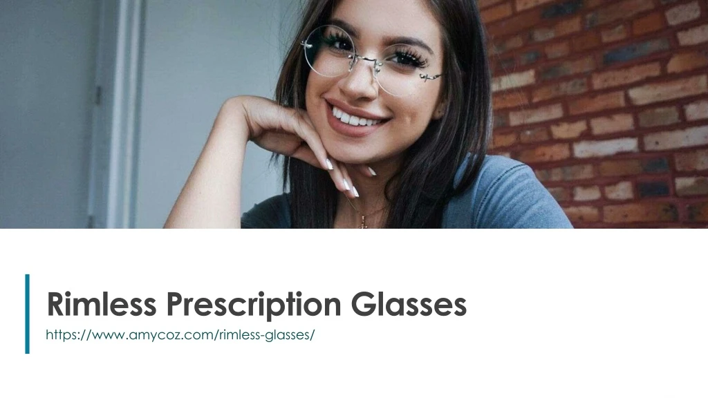 rimless prescription glasses