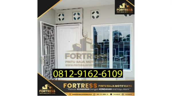 0812-9162-6105 (FOTRESS), kusen pintu baja ringan, kusen pintu baja, pintu plat baja, Depok