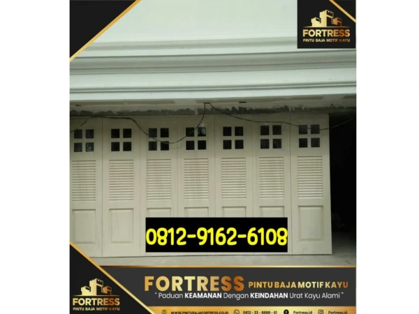 0812-9162-6109(FORTRESS) , pintu garasi minimalis murah, pintu garasi minimalis harga, pintu garasi lipat kayu, bogor