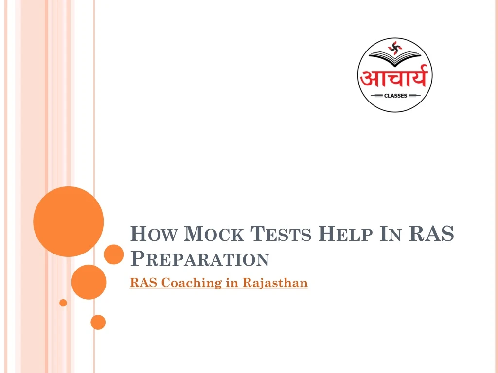 how mock tests help in ras preparation