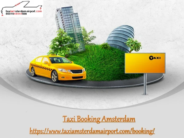 Taxi Booking Amsterdam