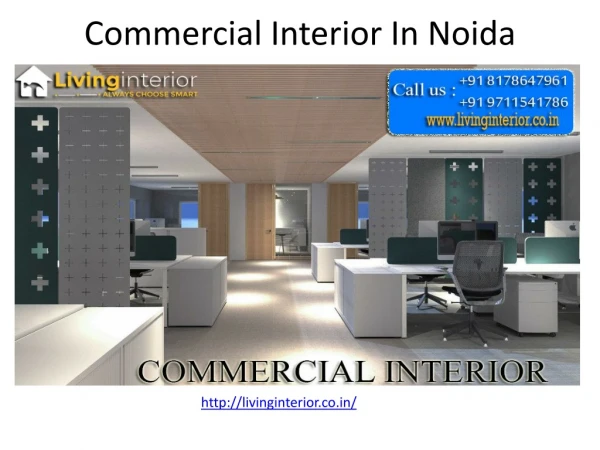 Commercial interior in noida