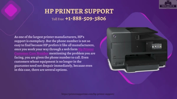HP Printer Technical Support 1-888-509-3806 HP Printer Helpline Number