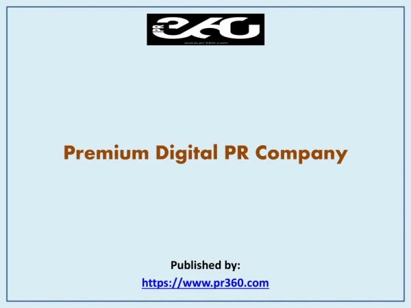 Premium Digital PR Company