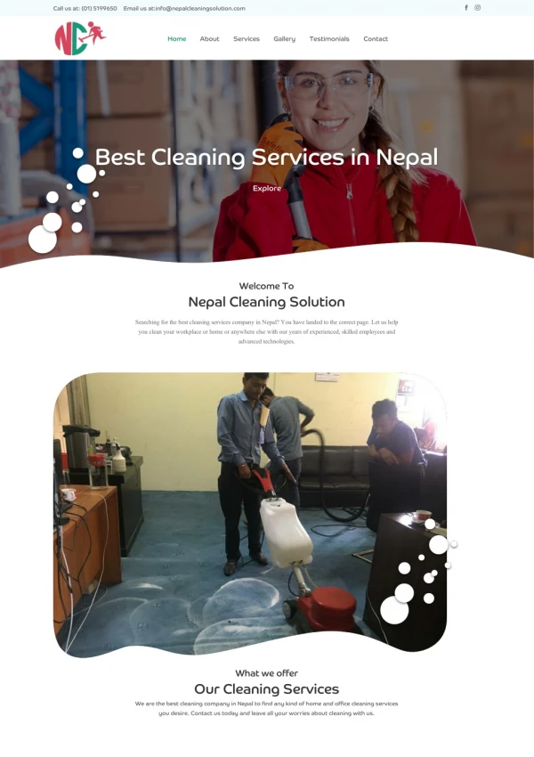 Nepal Cleaning Solutions in Kathmandu