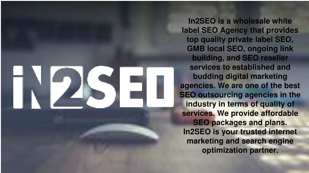 in2seo is a wholesale white label seo agency that