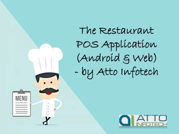 The Restaurant POS Application (Android & Web) - by Atto Infotech