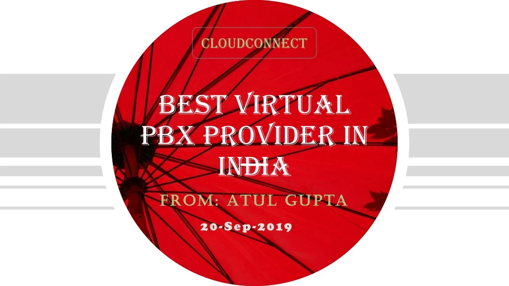 best virtual pbx provider in india