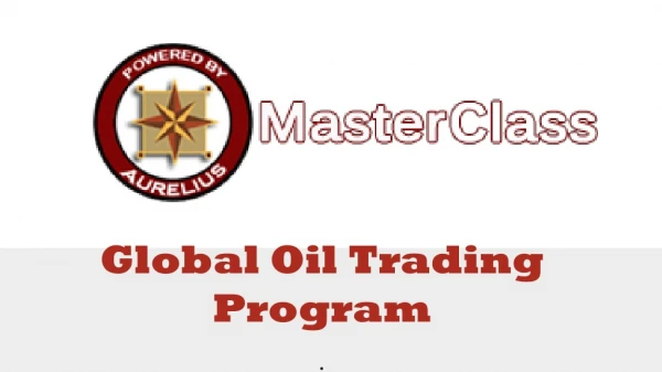 Global Oil Trading Program