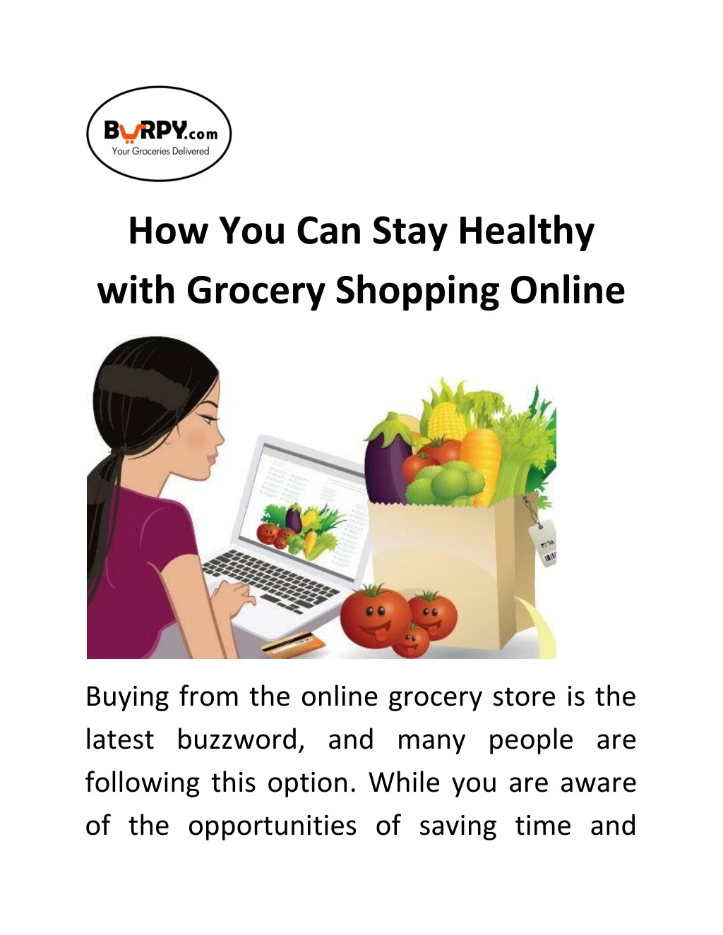 how you can stay healthy with grocery shopping