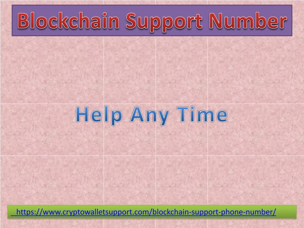 https www cryptowalletsupport com blockchain