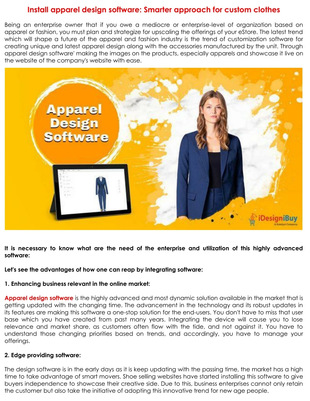 install apparel design software smarter approach