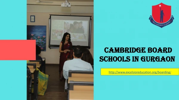 Cambridge board schools in Gurgaon