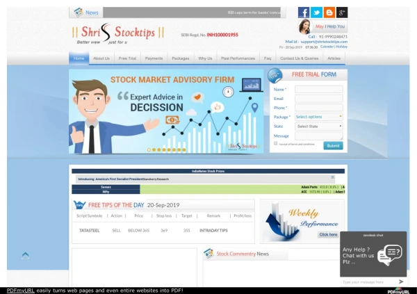 ShriStock Tips : Indian Share Market tips | Indian Stock Market Trading Advice