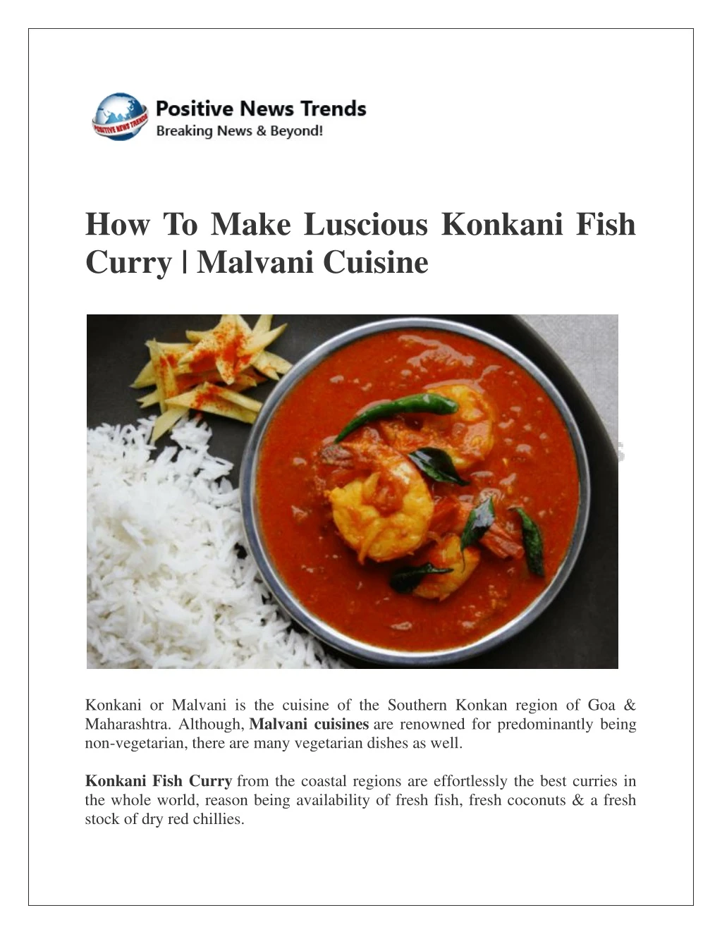 how to make luscious konkani fish curry malvani