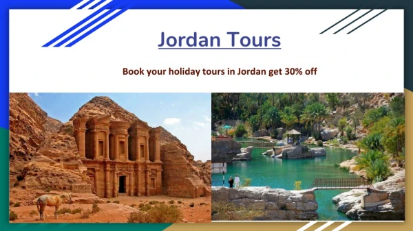 Explore One day Tours in Jordan City