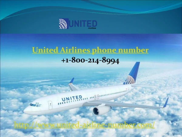 United Airlines phones number