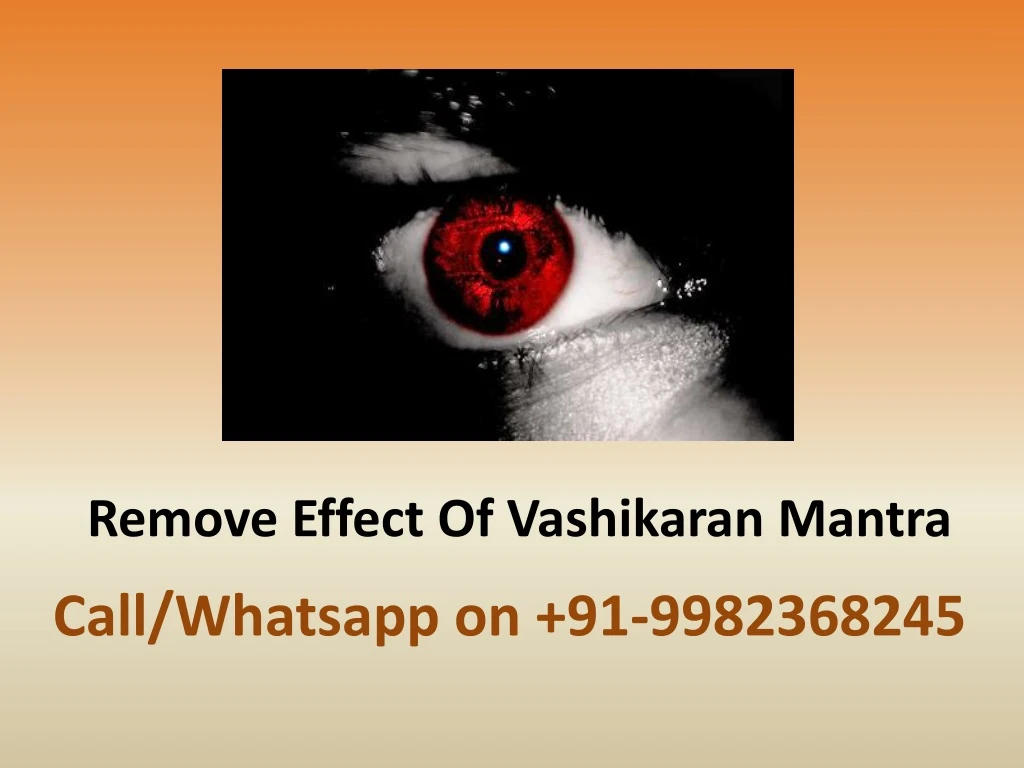 remove effect of vashikaran mantra