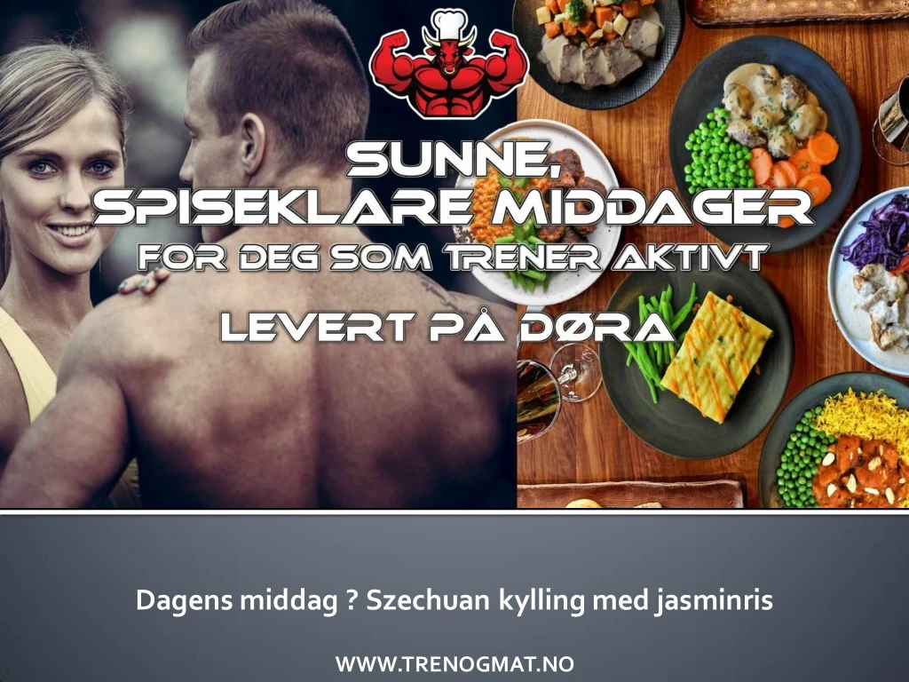 dagens middag szechuan kylling med jasminris