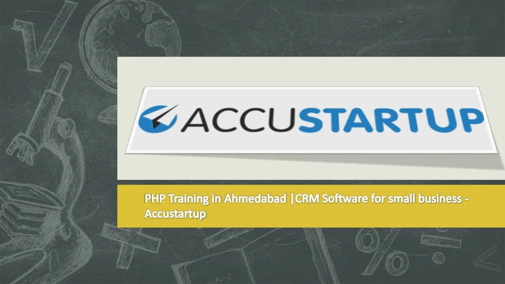 php training in ahmedabad crm software for small business accustartup