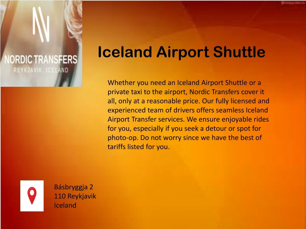 iceland airport shuttle