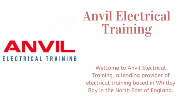 2394 and 2395 Training in Newcastle and Northeast - Anvil Electrical Training