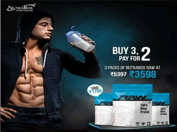 NUTRABOX INDIA OFFER - THE RAW FACTOR AND A FREE TRENDY SHAKE