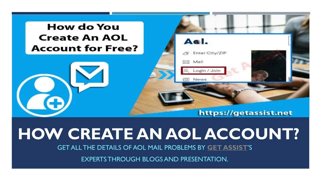 how create an aol account