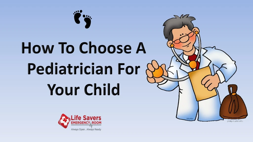 how to choose a pediatrician for your child
