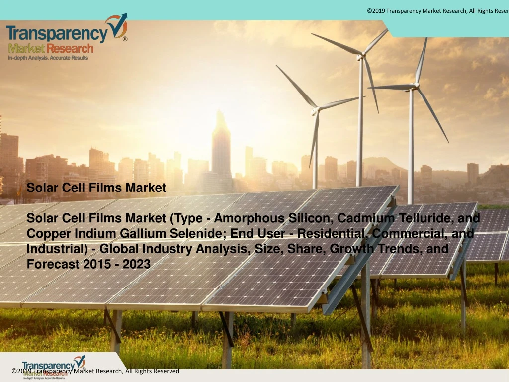 solar cell films market solar cell films market