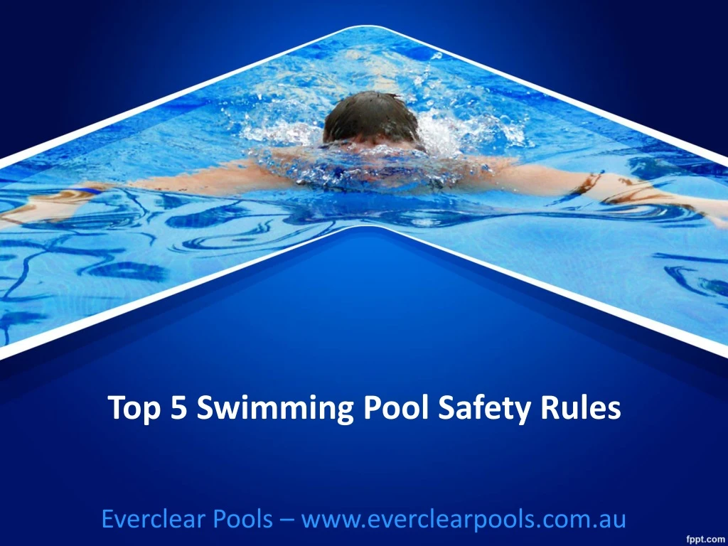 top 5 swimming pool safety rules