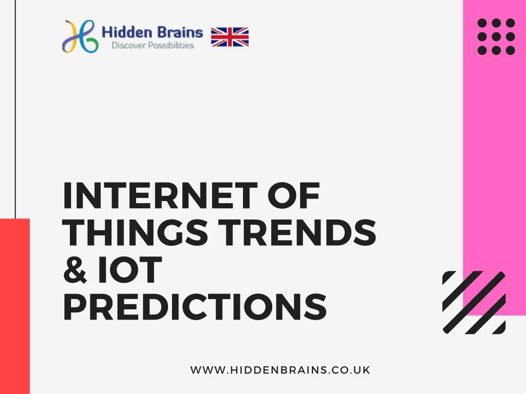 internet of things trends iot predictions