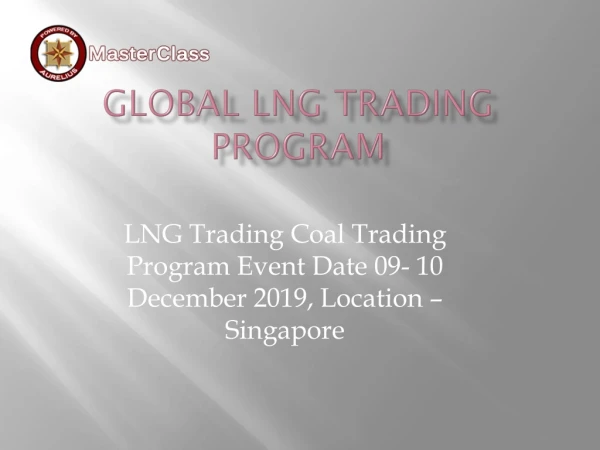 LNG Trading in Singapore and LNG Trading in Asia