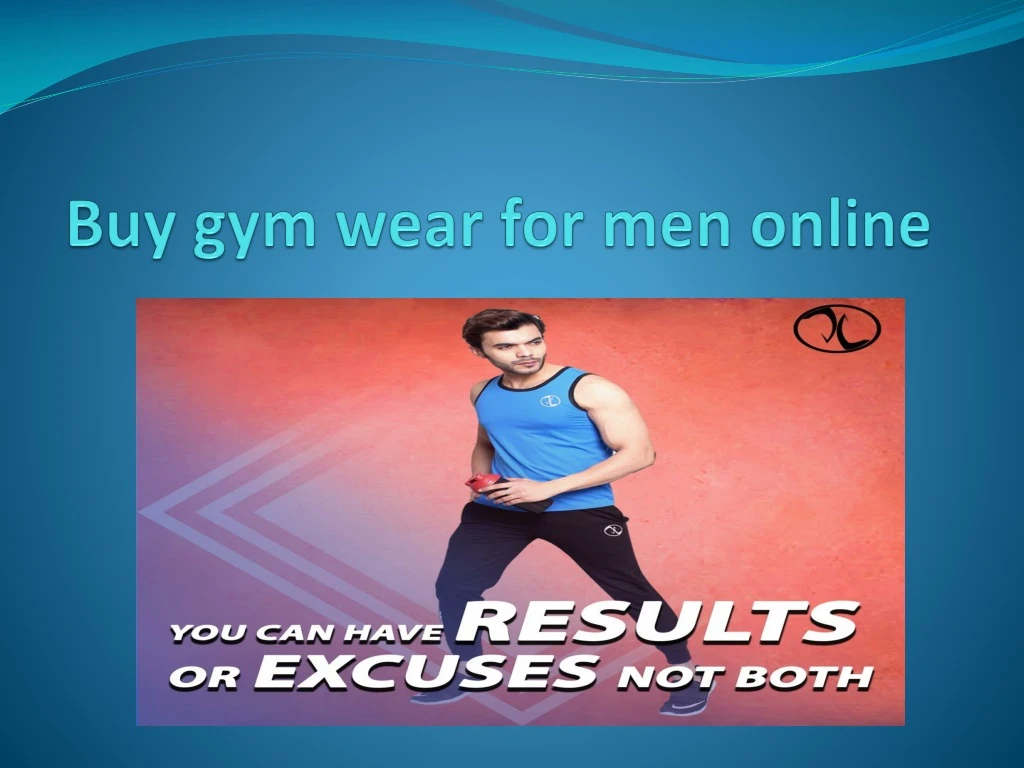 buy gym wear for men online