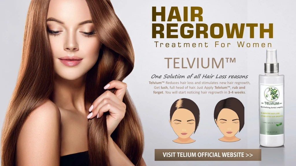 telvium one solution of all hair loss reasons