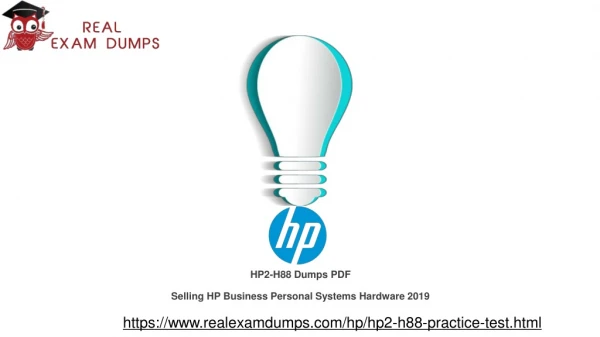 Don't Waste Your Time | Get Valid HP2-H88 Exam Q&A | Realexamdumps.com
