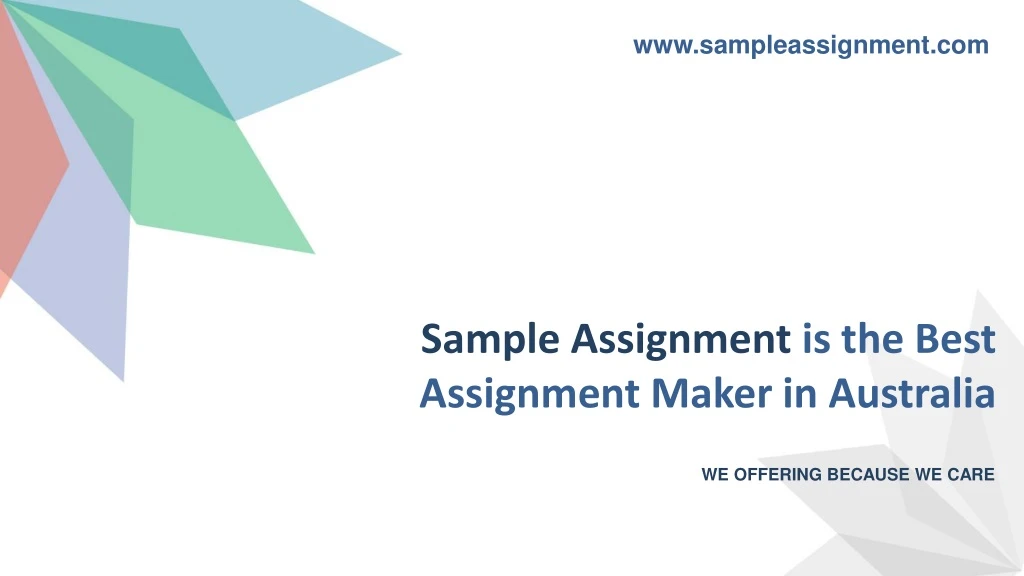 www sampleassignment com