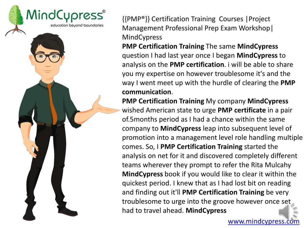pmp certification training courses project