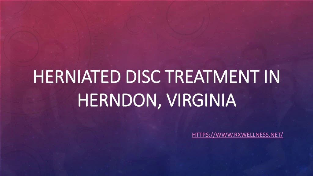 herniated disc treatment in herndon virginia