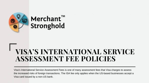 Visa’s International Service Assessment Fee Policies