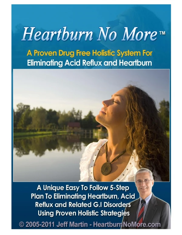 Jeff Martin: Heartburn No More PDF Free Download