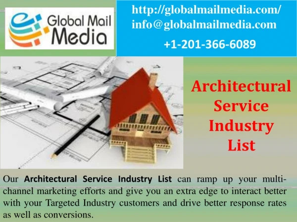 Architectural Service Industry List